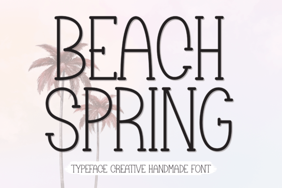 Beach Spring: The Handwritten Typeface for Modern Web Design