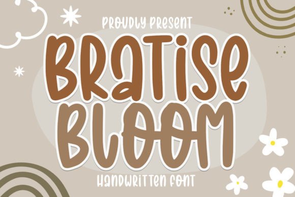 Bratise Bloom: A Playful Handwritten Typeface for Editorial Design