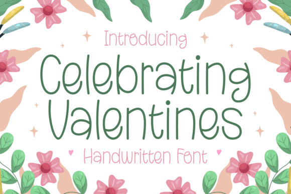 Celebrating Valentines: A Modern Handwritten Font for Digital Branding
