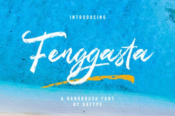 Fenggasta: The Handwritten Typeface That Elevates Campaign Visuals