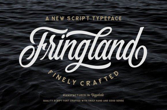 Fringland: The Script Typeface That Elevates Campaign Visuals