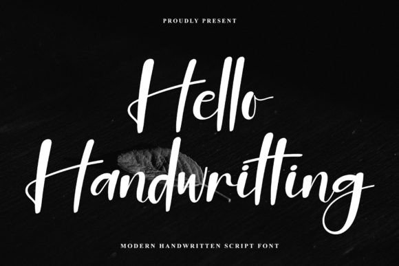 Hello Handwritting: A Modern Script Font for Polished Web Design