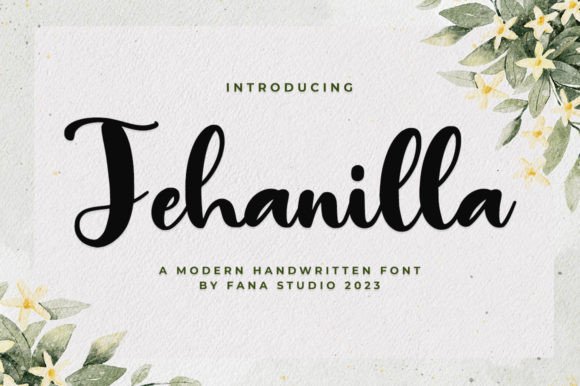 Jehanilla: The Script Font That Elevates Your Small Business Brand