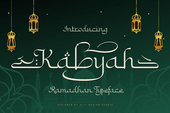 Kabyah: A Script Amp Typeface for Elegant Editorial Design