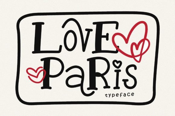 Love Paris: A Script Font for Editorial Design and Brand Identity