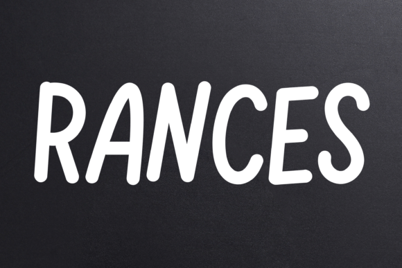 Rances: The Quirky Handwritten Typeface for Modern Web Design