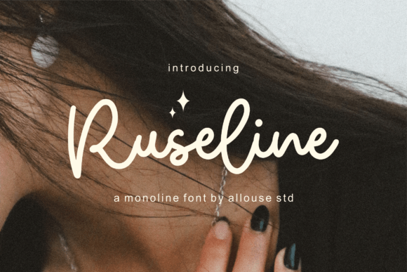 Ruseline: A Script Font That Elevates Editorial Design