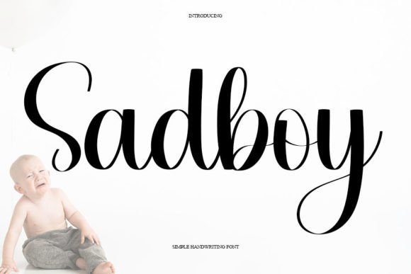 Sadboy: The Handwritten Typeface That Transforms Your Brand