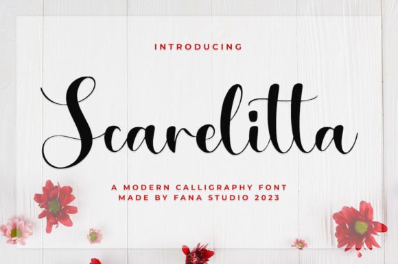 Scarelitta: The Modern Script Font for Elevating Your Brand