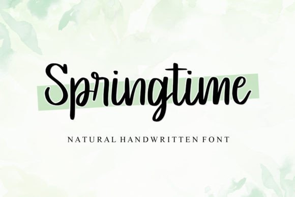 Springtime Typeface Review: A Handwritten Gem for Digital Brands