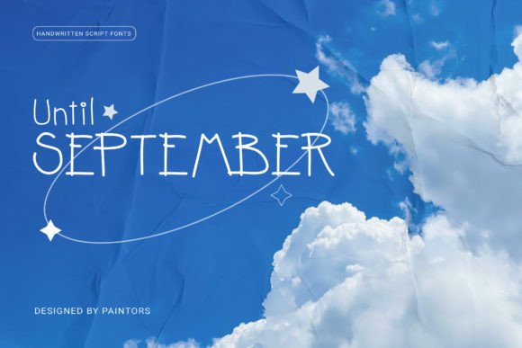 Until September: A Premium Script Font for Editorial Design