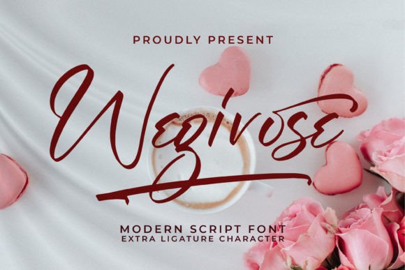 Wegirose: The Elegant Script Typeface for Premium Branding Projects
