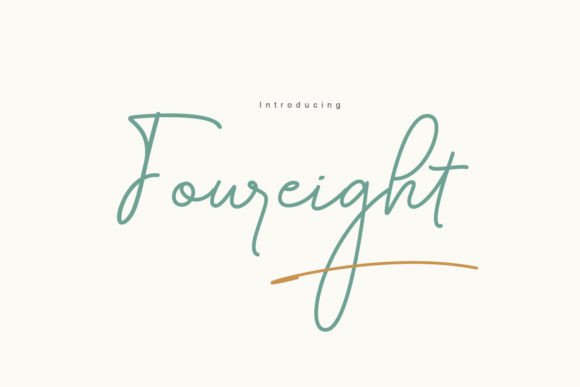 Why Foureight Is the Perfect Script Font for Editorial Design